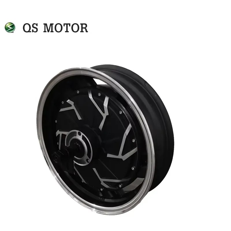Hot Sale QS Motor 14*3.5inch 5 - 72V 5000W Electric Motorcycle review and price