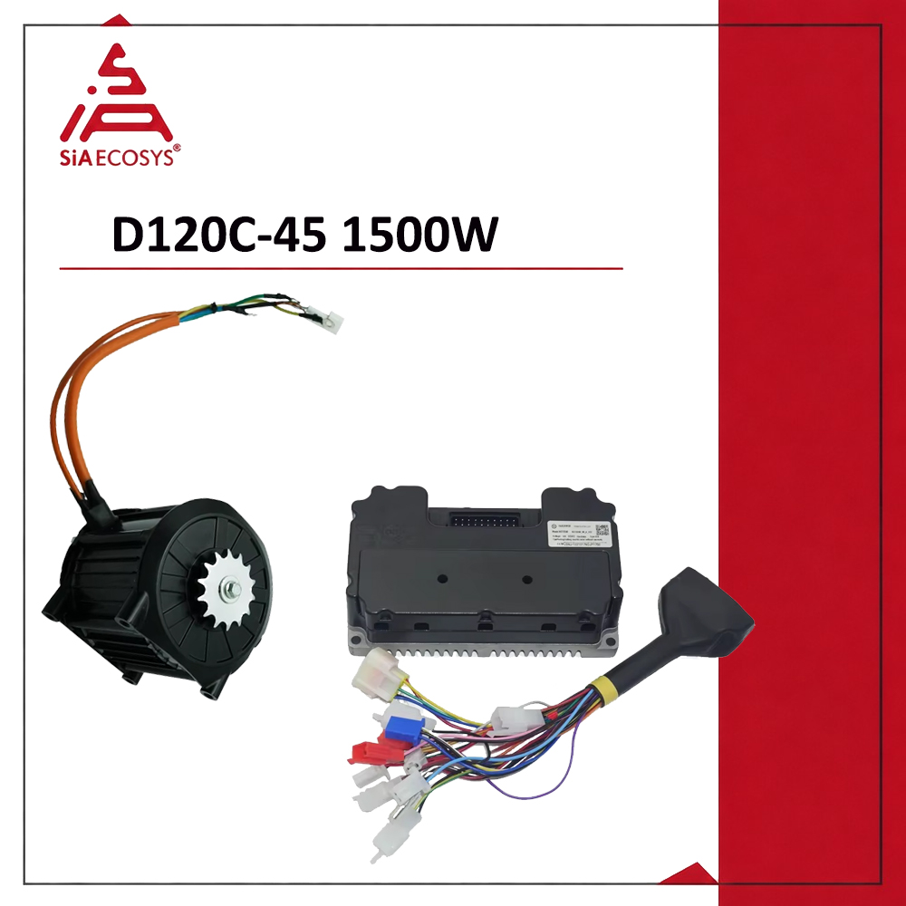 QSMOTOR D120C-45 1500W 72V Enc - Electric Motorcycle Conversion Kit 72V review and price
