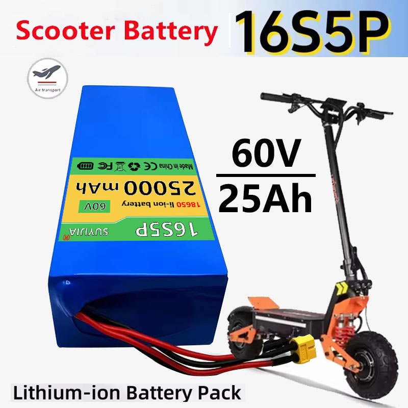 Batería Recargable De Iones De - 60V 30Ah Electric Scooter Battery review and price
