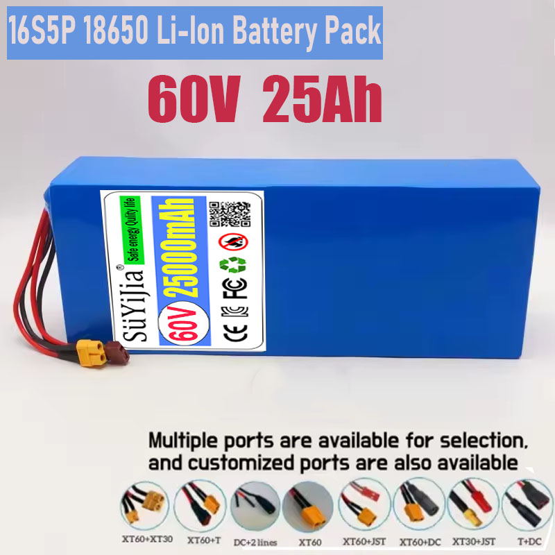 16S5P 60V Battery 25AH 18650 L - 60V 30Ah Electric Scooter Battery review and price