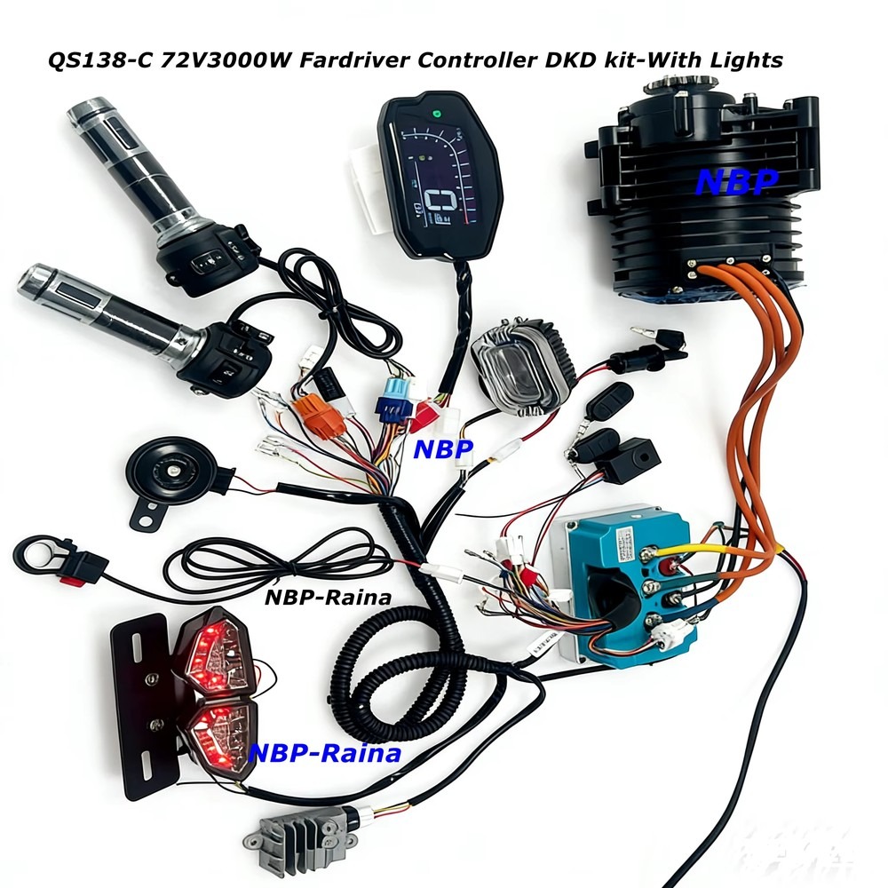 72V 3000W Mid Drive Motor Kit  - Mid Drive Motor Kit 72V 3000W review and price