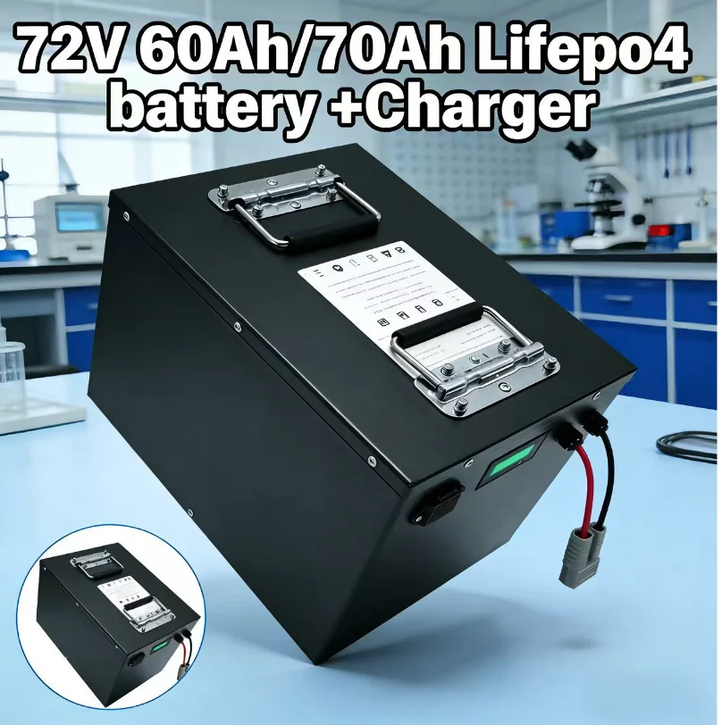 Heavy-Duty 72V LiFePO4 Battery - 72V 60Ah Lifepo4 Battery Pack review and price