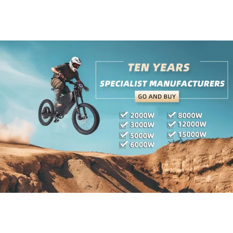 High Performance Enduro Bicycl - 72V 12000W Electric Dirt Bike review and price