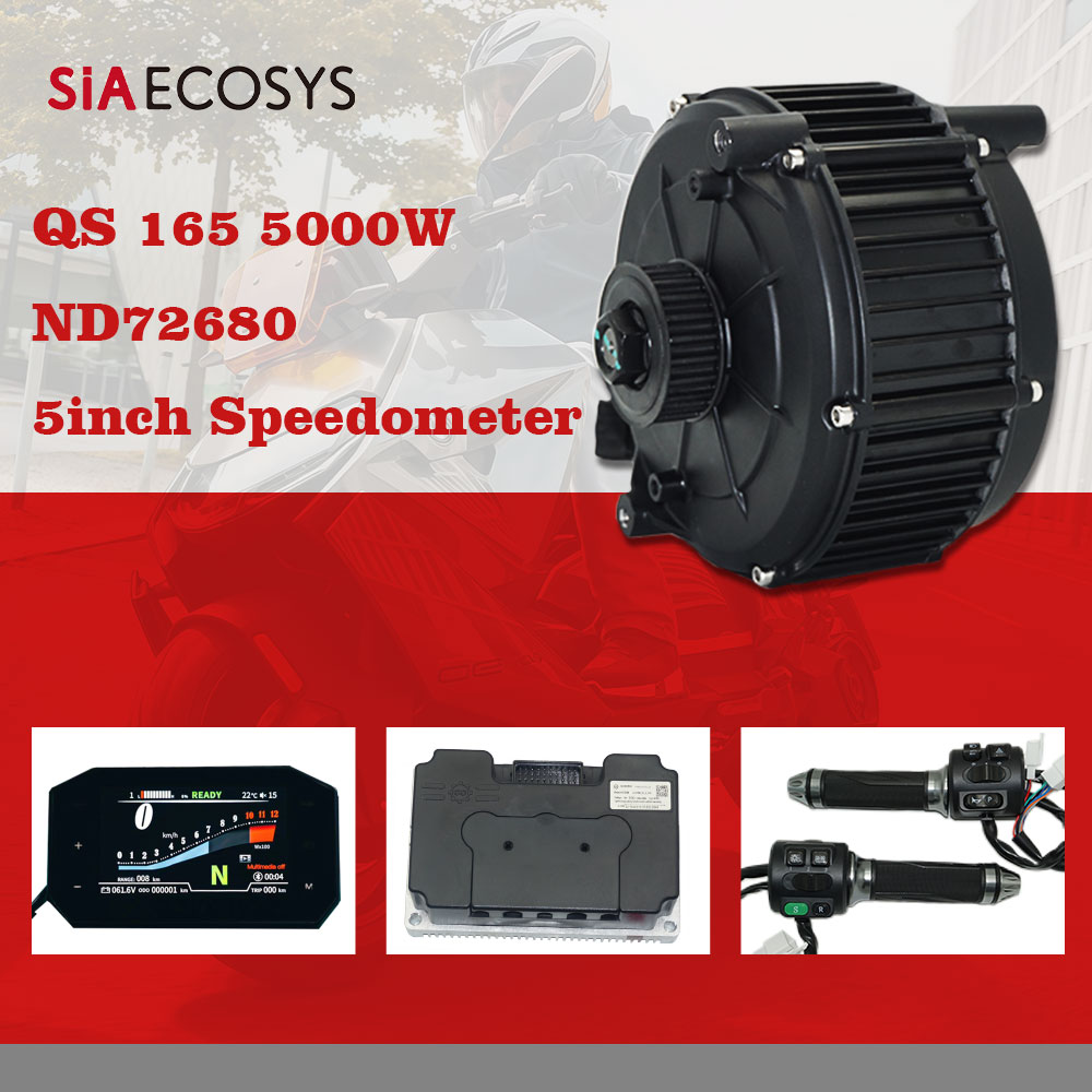 SiAECOSYS QS165 5000W 72V 35H  - Electric Motorcycle Conversion Kit 72V review and price