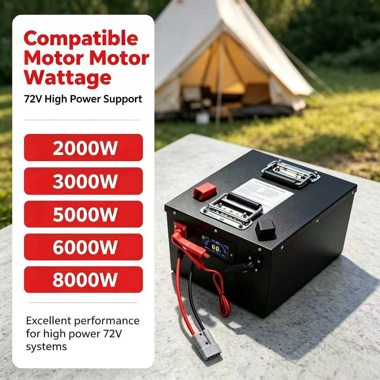 72V 50Ah 50A 60Ah 60 Ah 60A li - 72V 60Ah Lifepo4 Battery Pack review and price
