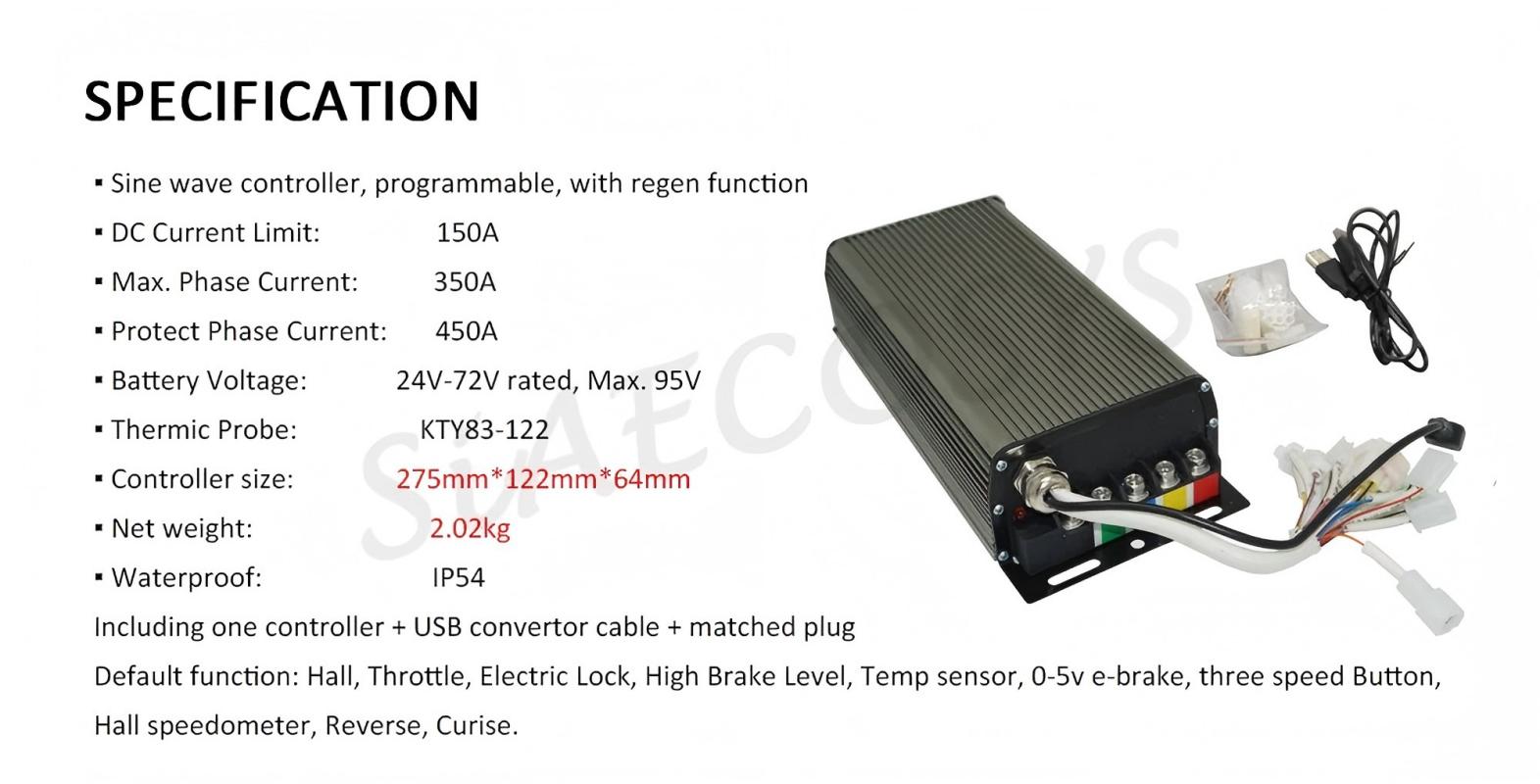 Sabvoton SVMC72150 Programmabl - Sabvoton Svmc72150 Controller Kit review and price