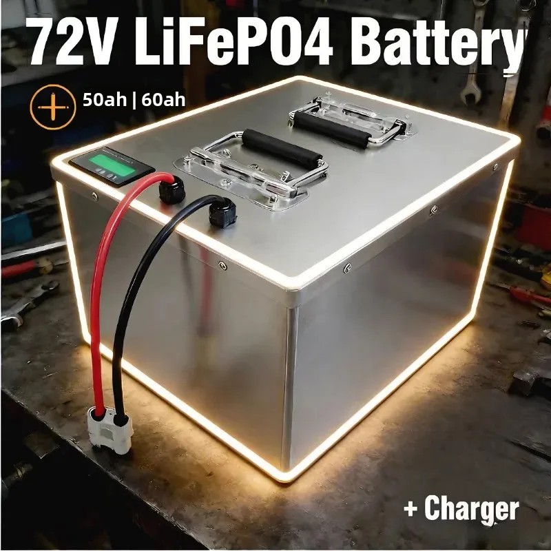 72V 50Ah 50A 60Ah 60 Ah 60A li - 72V 60Ah Lifepo4 Battery Pack review and price